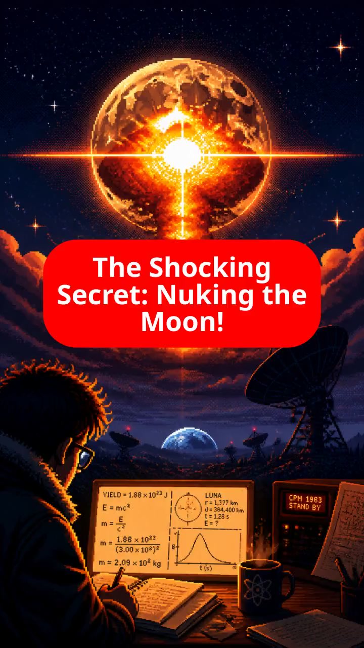 The Shocking Secret: Nuking the Moon!