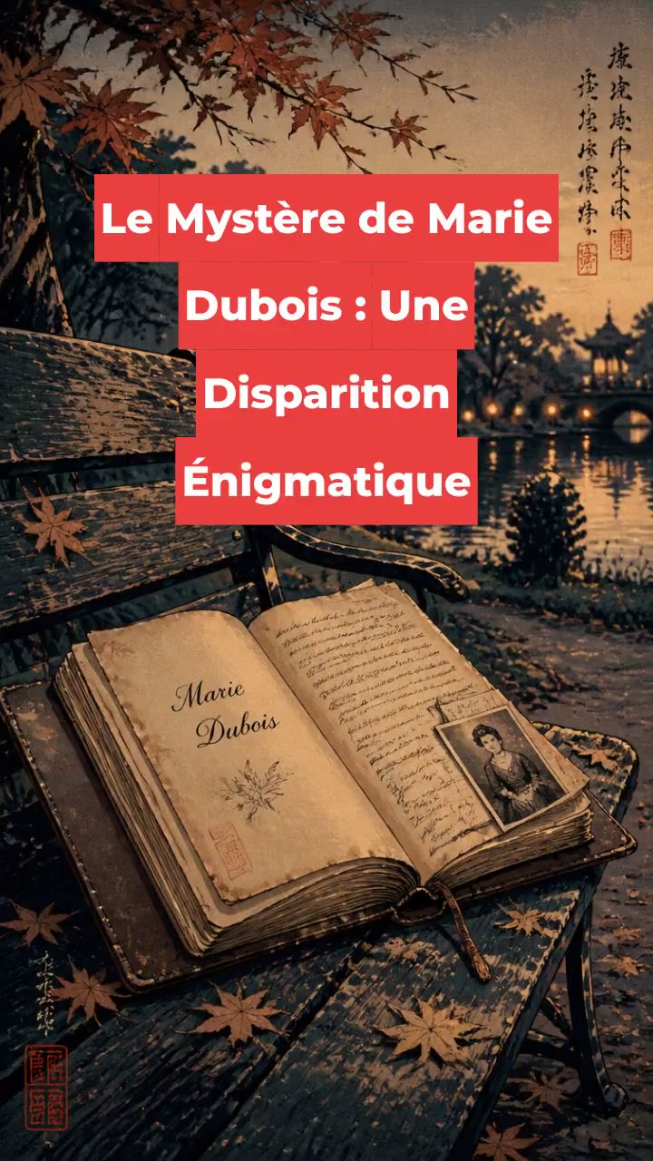 Le Mystère de Marie Dubois : Une Disparition Énigmatique