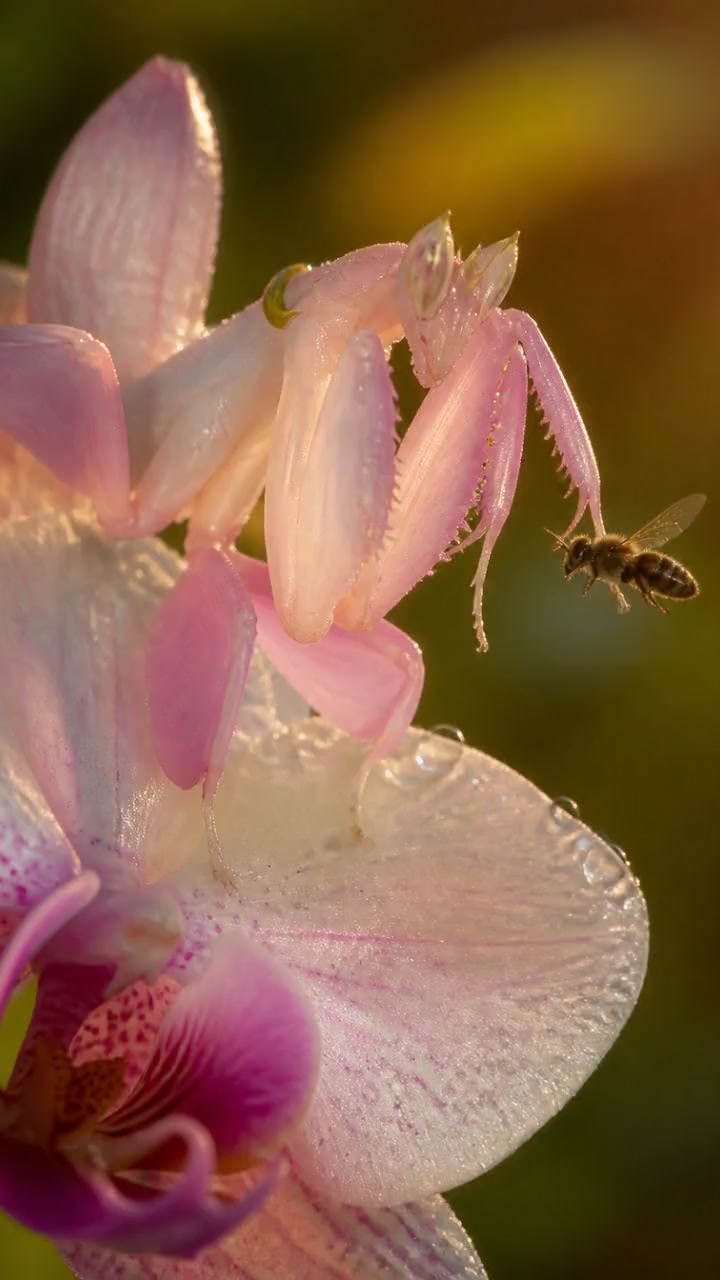 This Insect Looks Like a Flower!