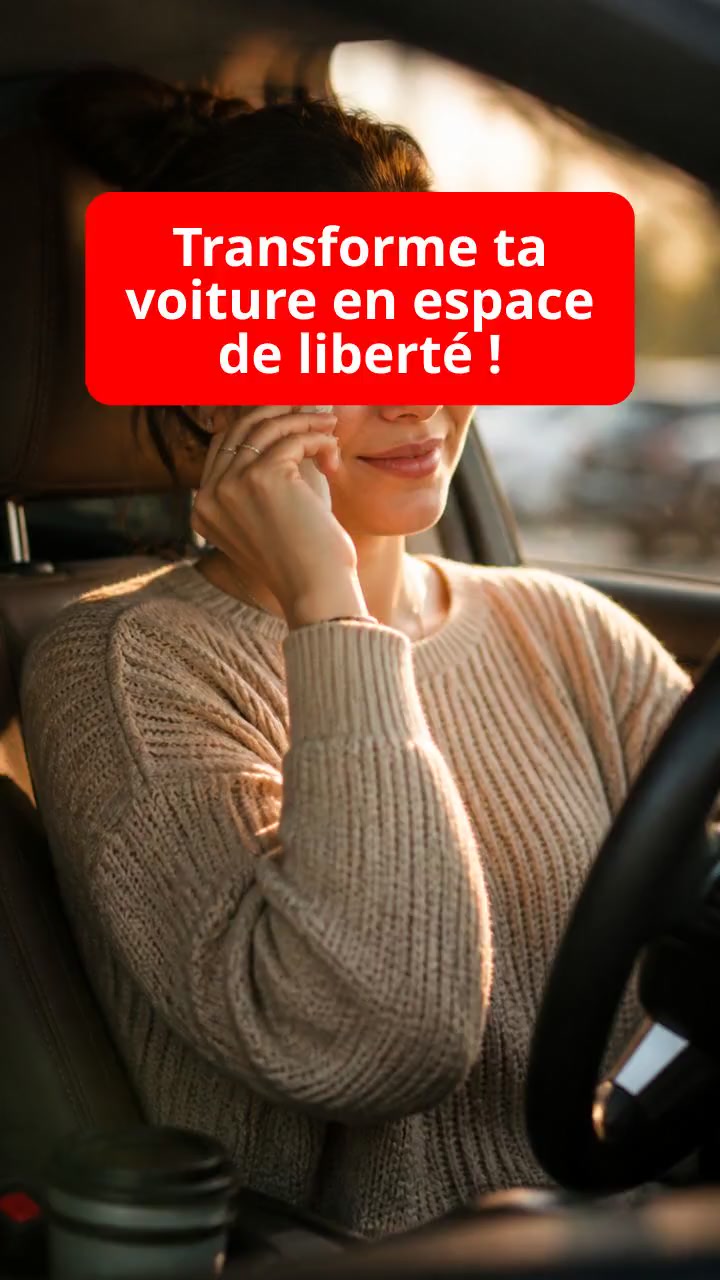 Transforme ta voiture en espace de liberté !