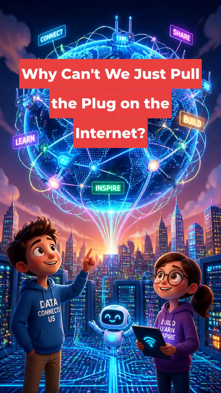 Why Can't We Just Pull the Plug on the Internet?