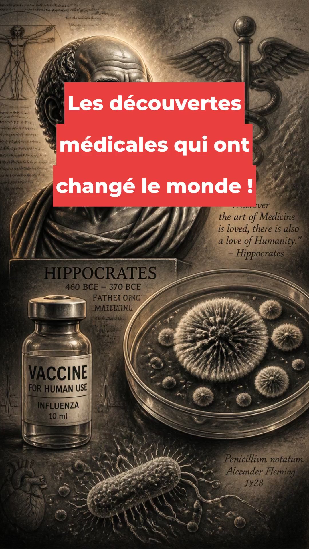 Les découvertes médicales qui ont changé le monde !