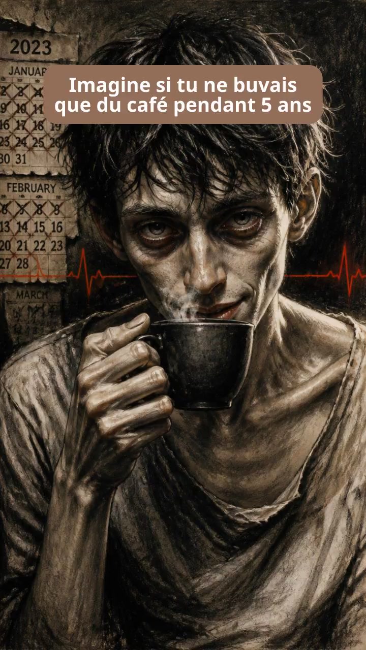 Que se passe-t-il si tu bois que du café pendant 5 ans ?