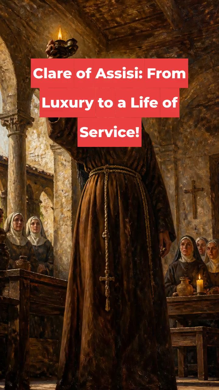 Clare of Assisi: From Luxury to a Life of Service!