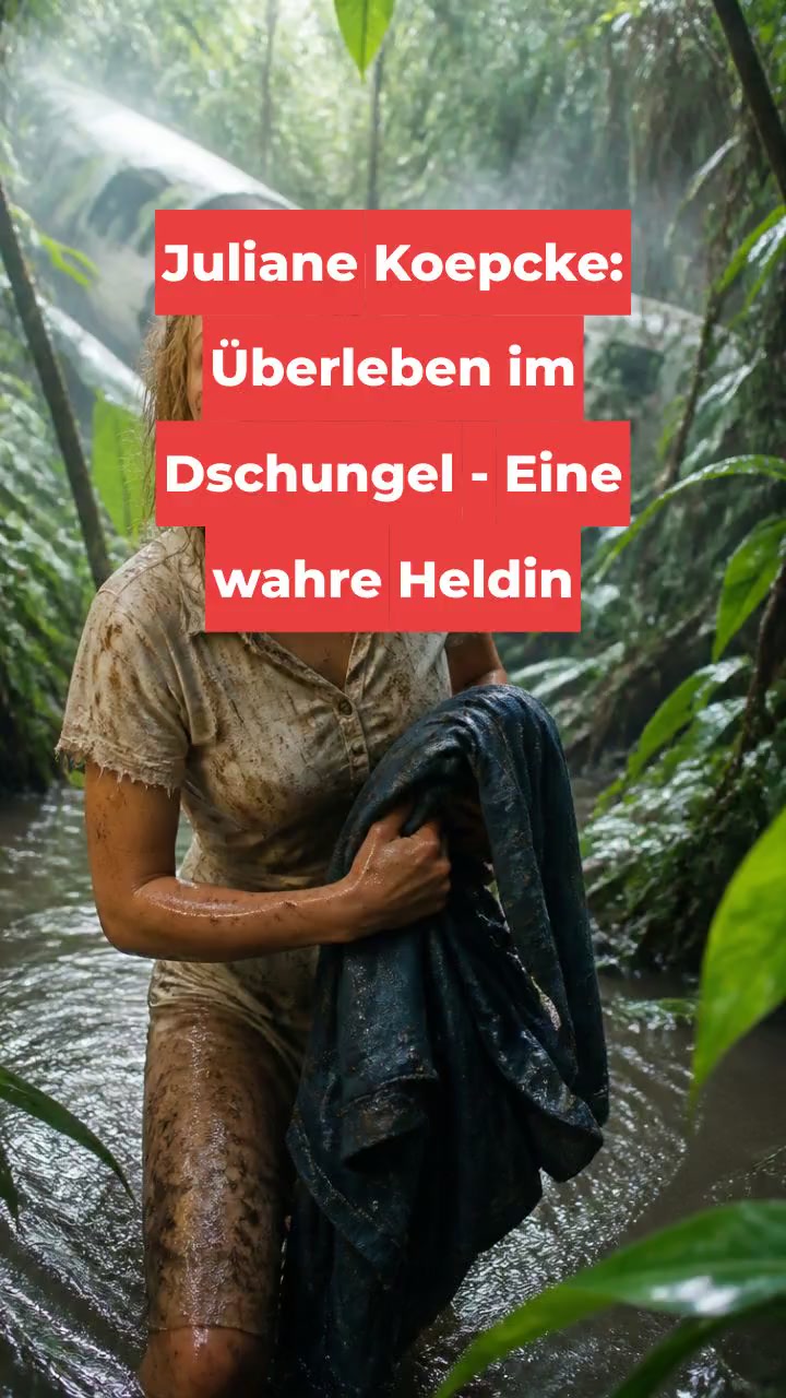 Juliane Koepcke: Überleben im Dschungel - Eine wahre Heldin
