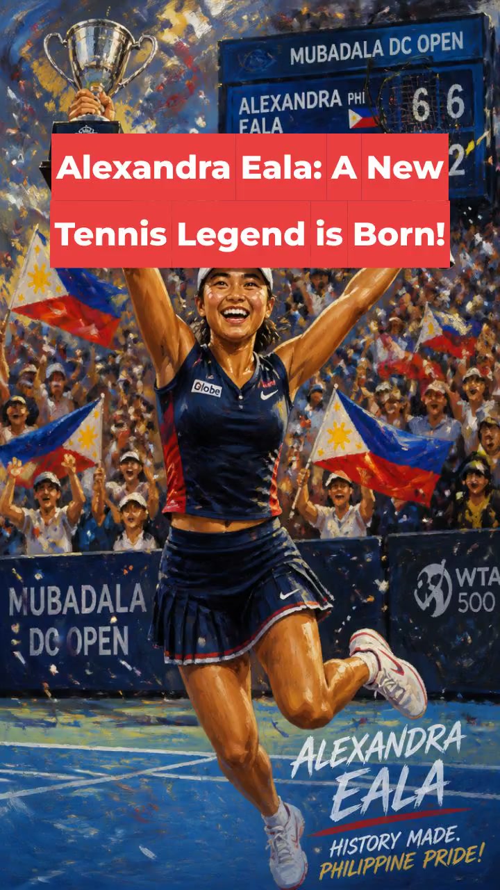 Alexandra Eala: A New Tennis Legend is Born!