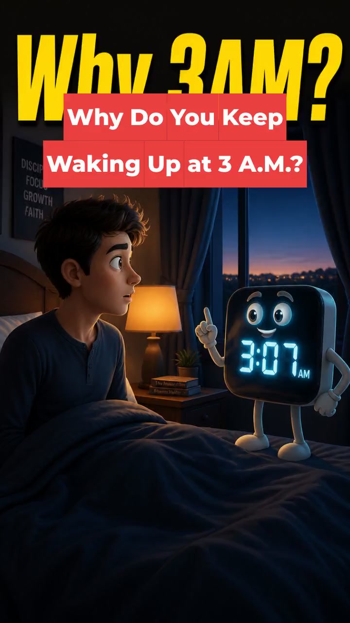 Why Do You Keep Waking Up at 3 A.M.?