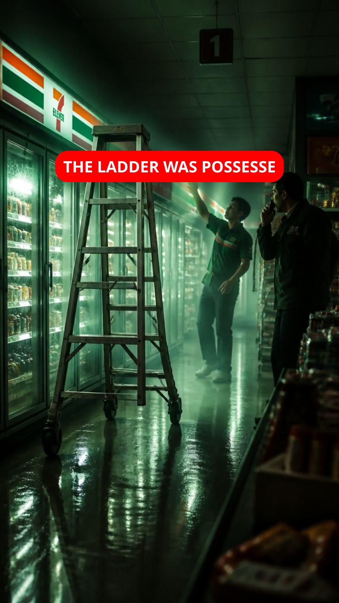 Safety First - The Haunted Ladder Incident!