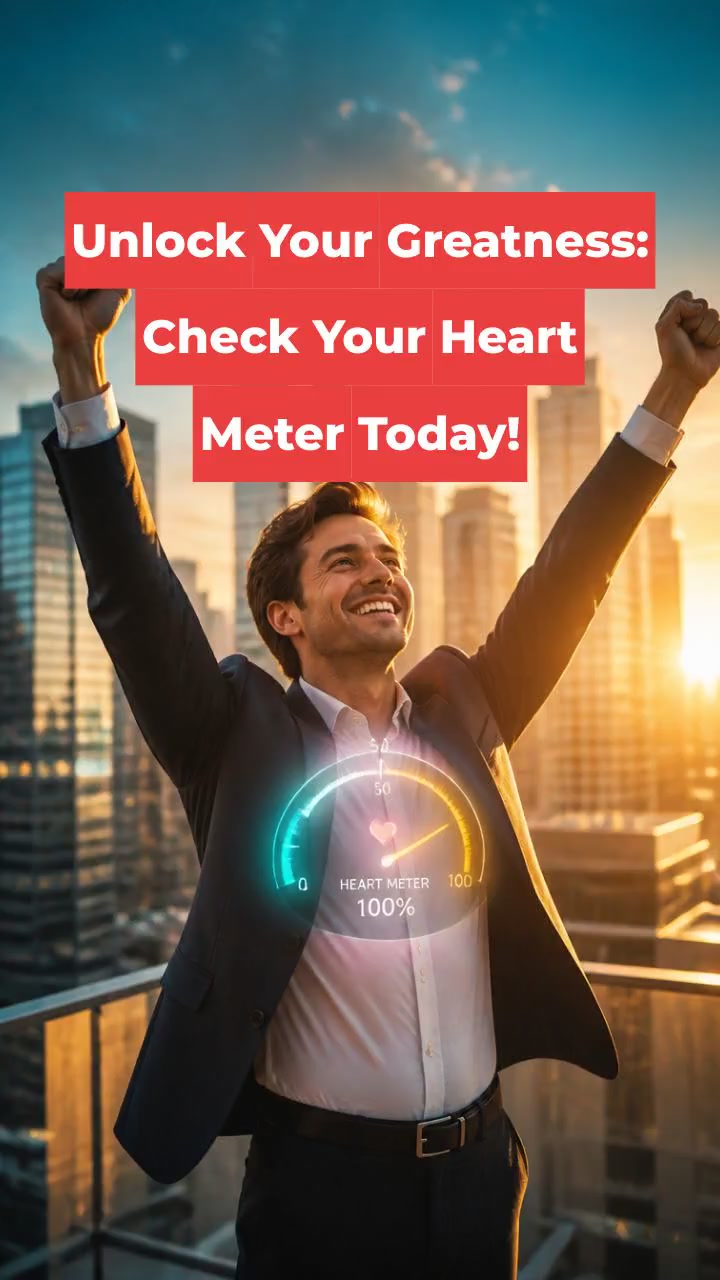 Unlock Your Greatness: Check Your Heart Meter Today!