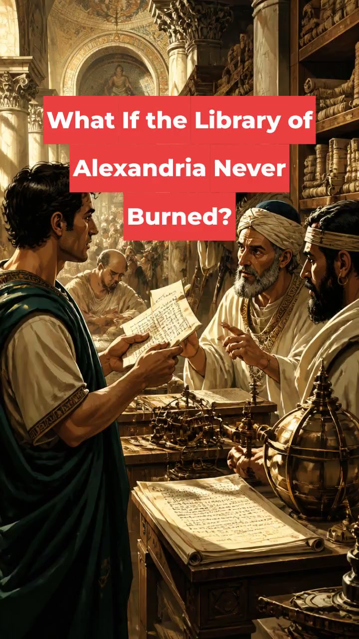 What If the Library of Alexandria Never Burned?
