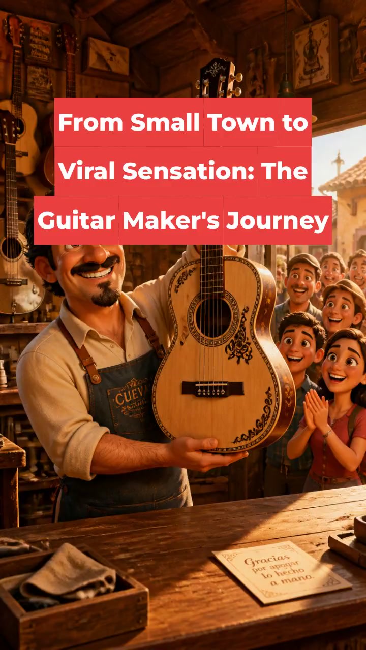 From Small Town to Viral Sensation: The Guitar Maker's Journey