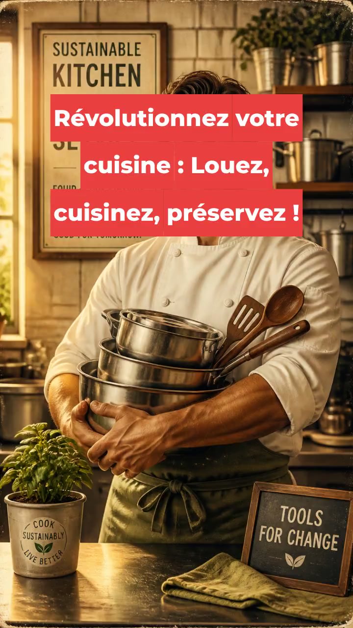 Révolutionnez votre cuisine : Louez, cuisinez, préservez !