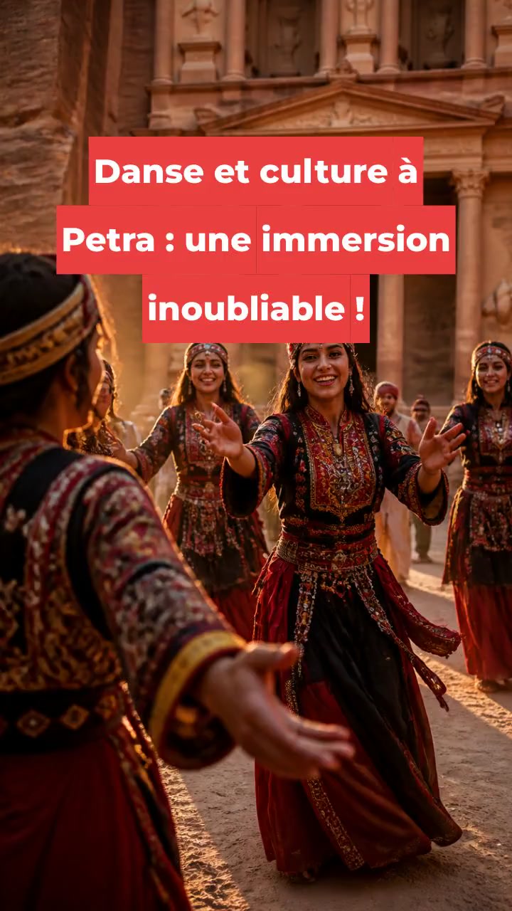 Danse et culture à Petra : une immersion inoubliable !