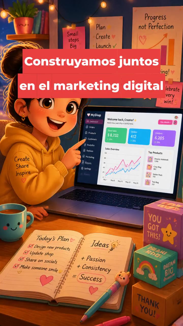 Construyamos juntos en el marketing digital