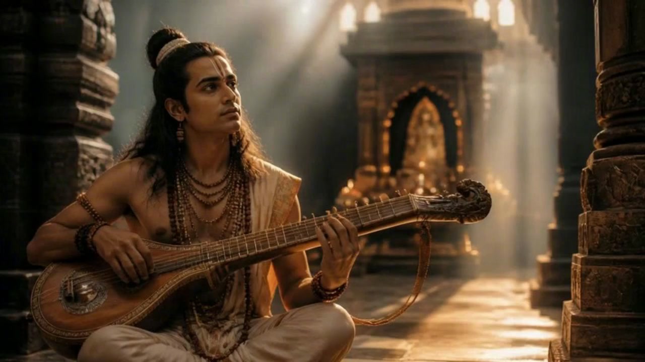 The Ecstatic Journey of Narada: From Material to Spiritual