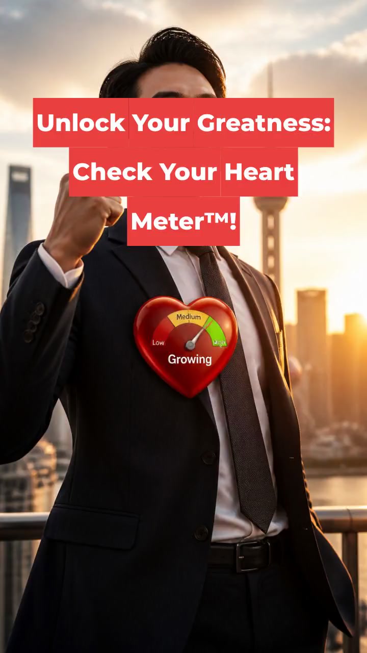 Unlock Your Greatness: Check Your Heart Meter™!