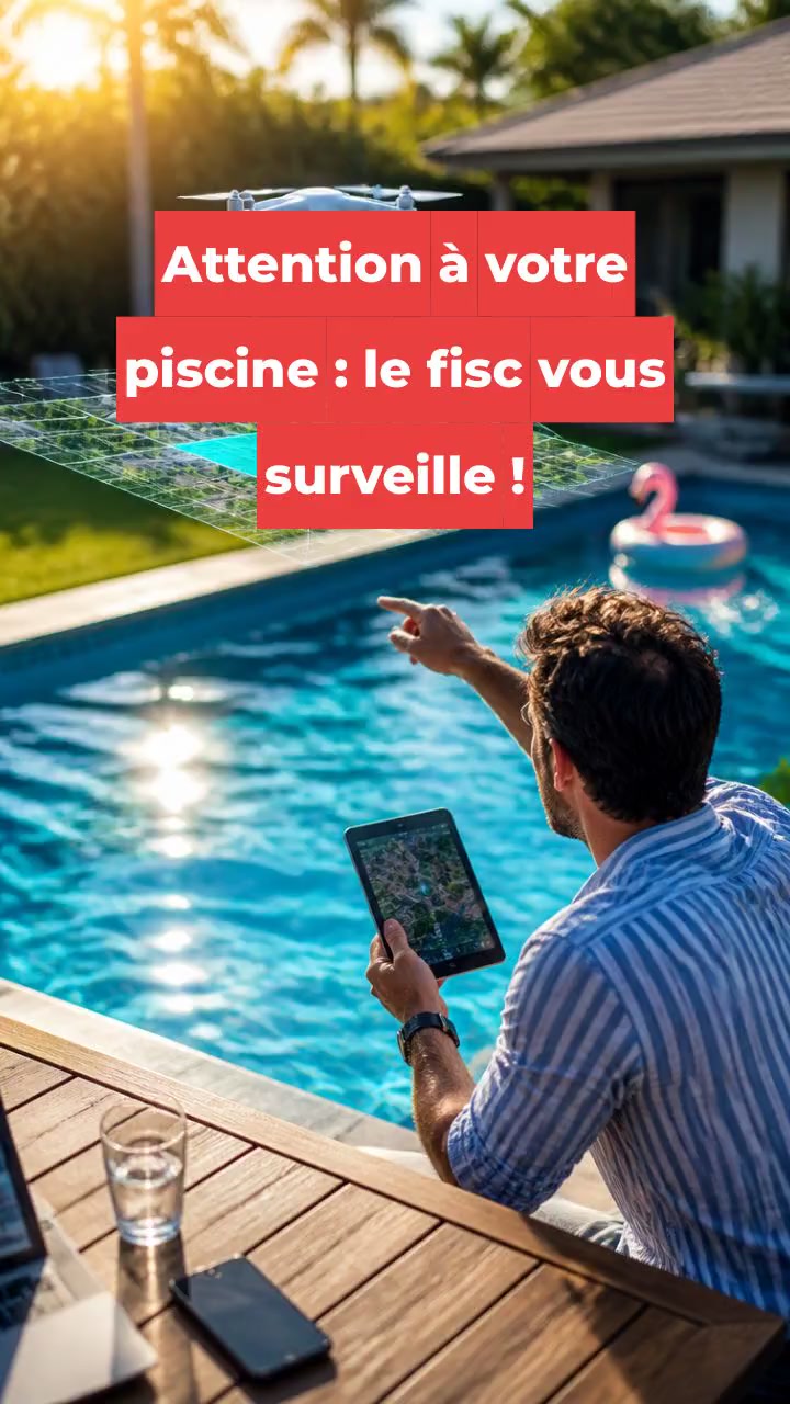 Attention à votre piscine : le fisc vous surveille !
