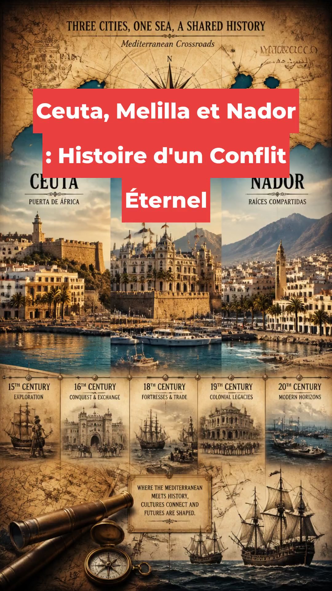 Ceuta, Melilla et Nador : Histoire d'un Conflit Éternel