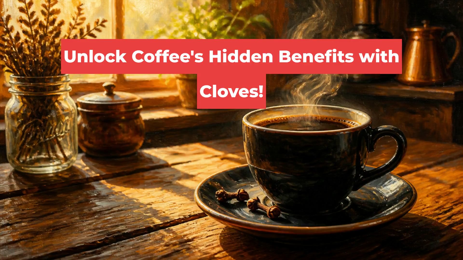 Unlock Coffee's Hidden Benefits with Cloves!