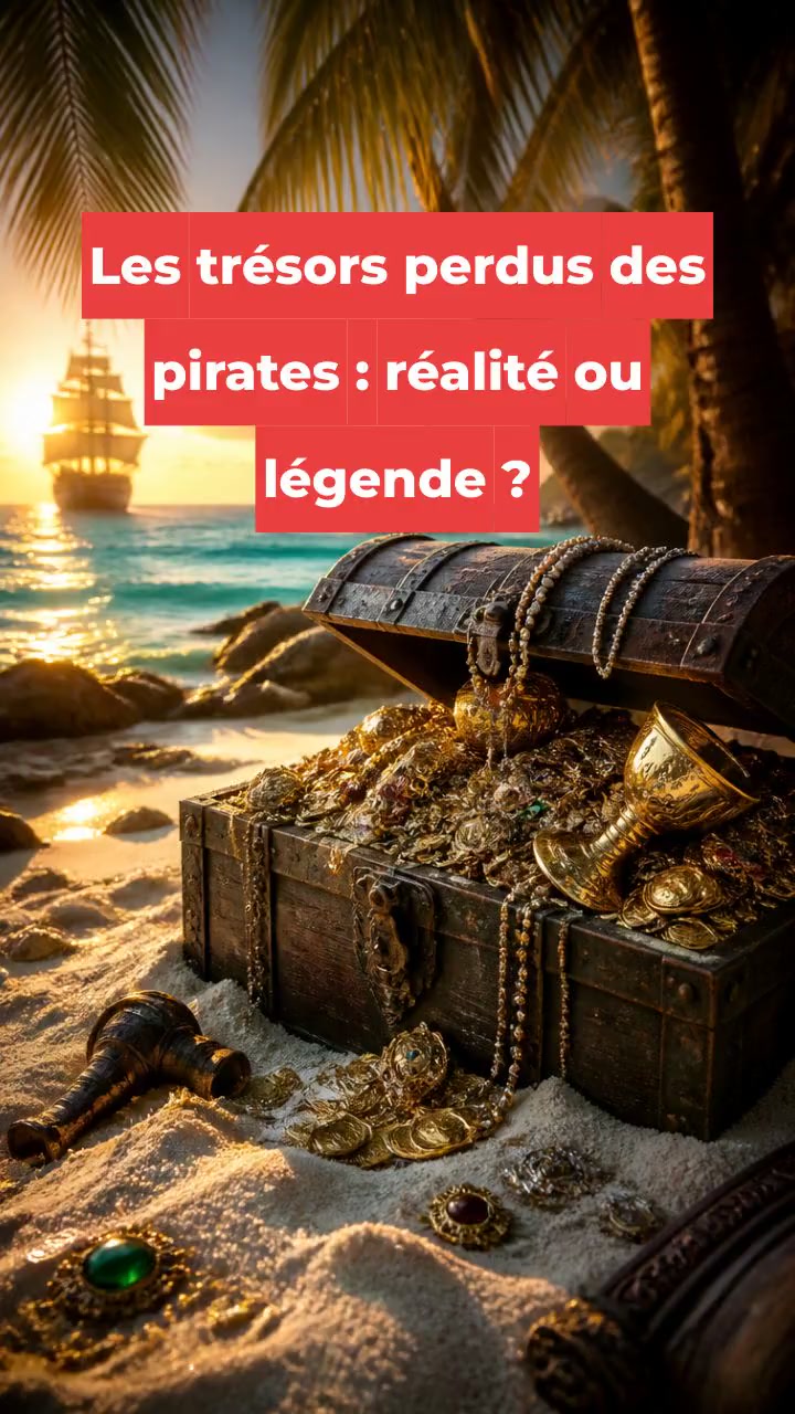 Les trésors perdus des pirates : réalité ou légende ?