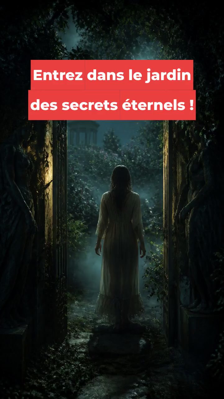Entrez dans le jardin des secrets éternels !