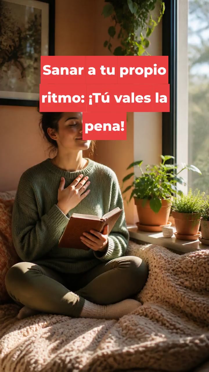 Sanar a tu propio ritmo: ¡Tú vales la pena!