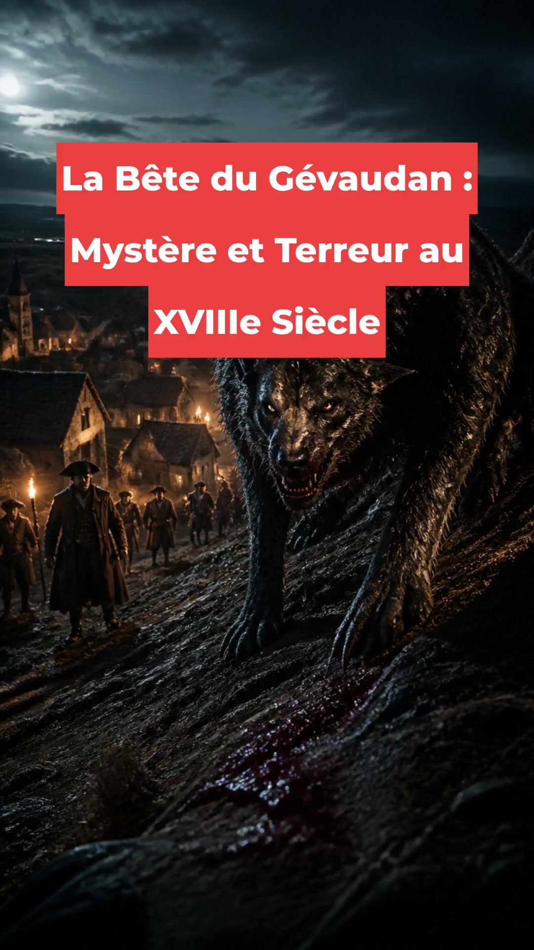 La Bête du Gévaudan : Mystère et Terreur au XVIIIe Siècle