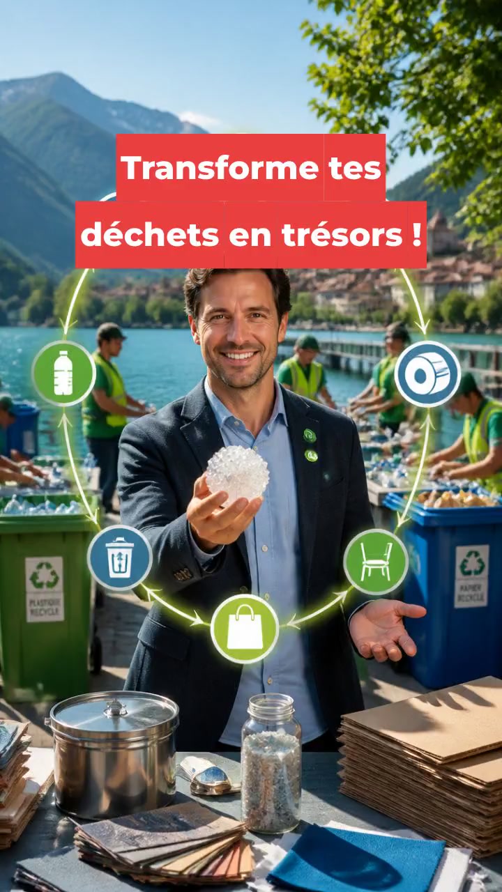 Transforme tes déchets en trésors !
