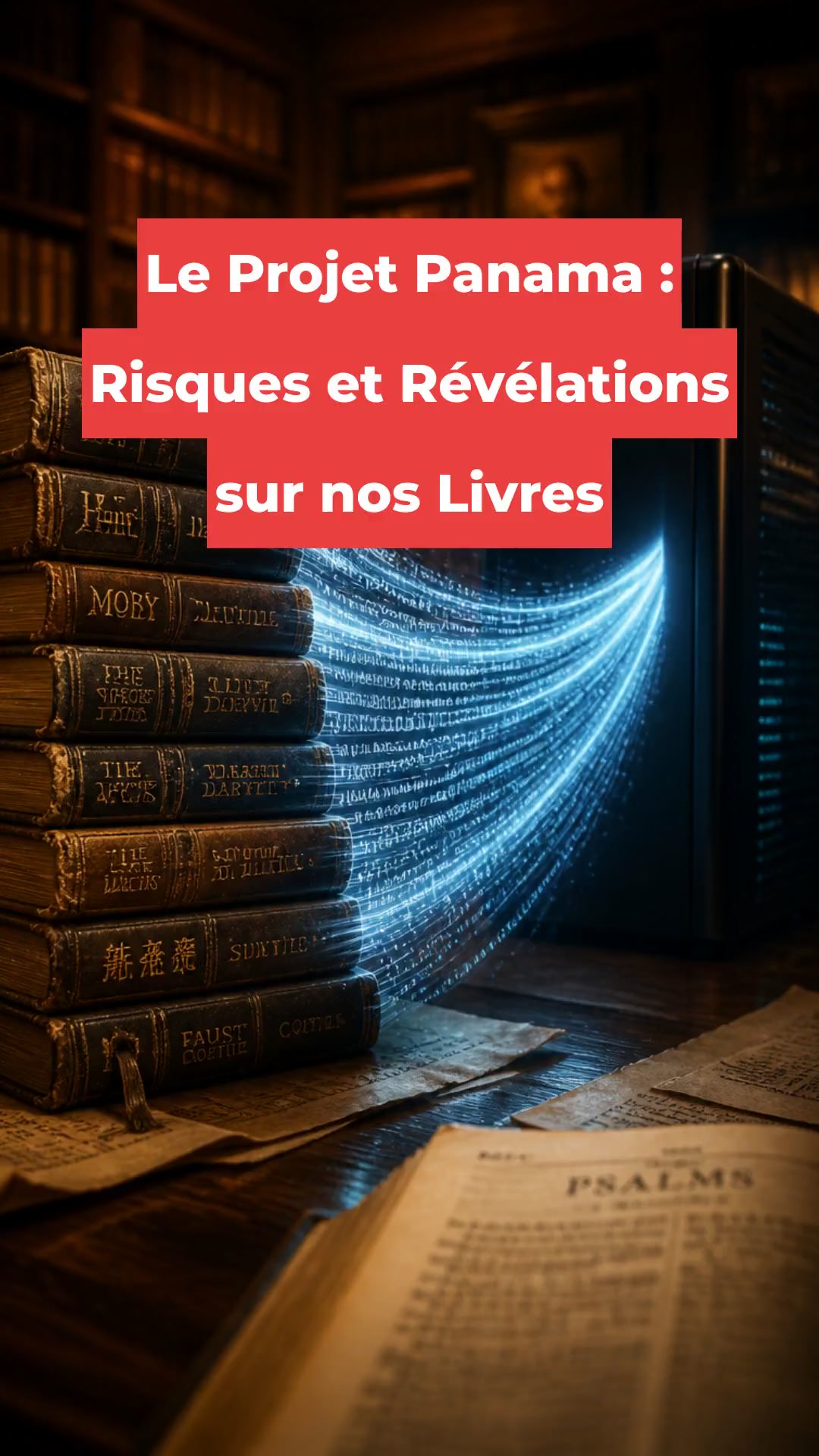 Le Projet Panama : Risques et Révélations sur nos Livres