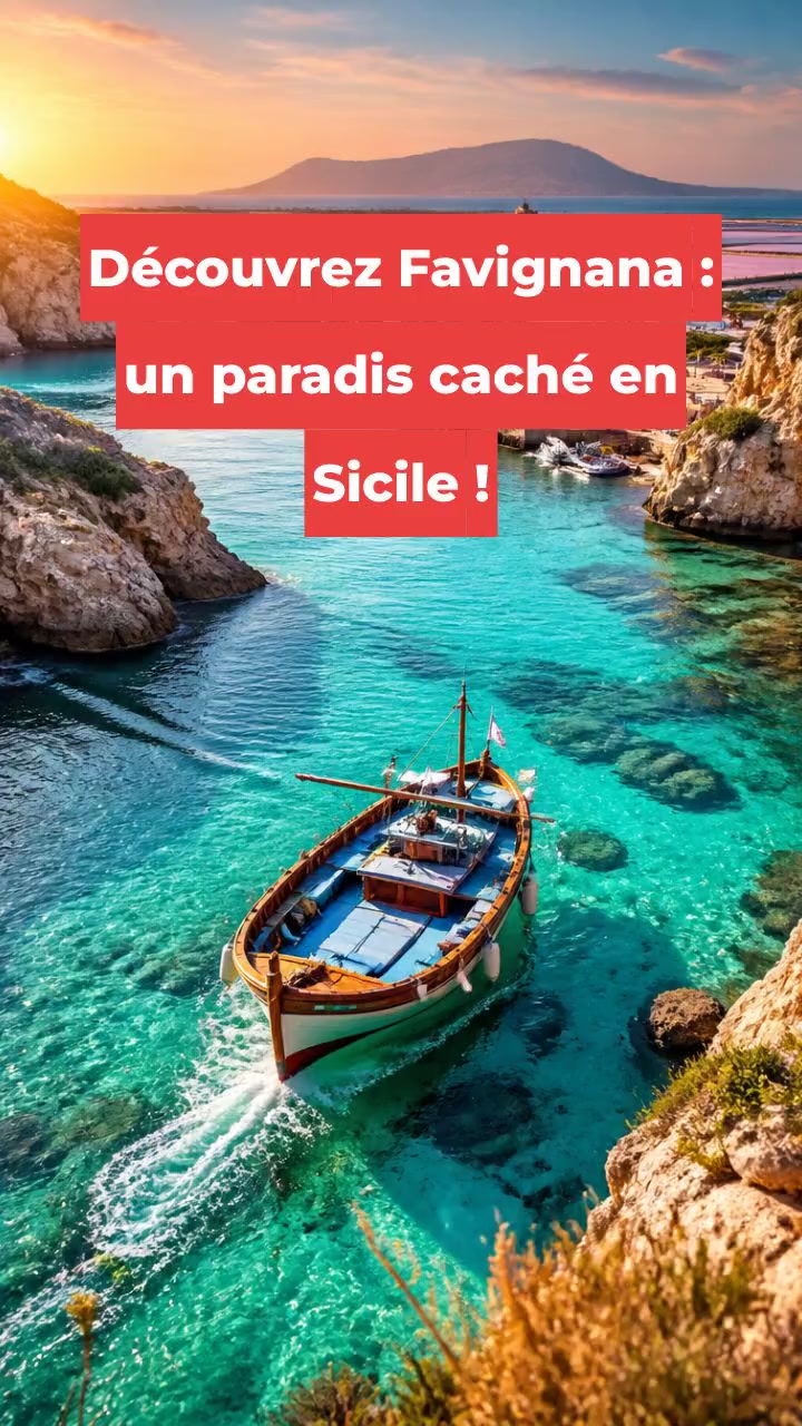 Découvrez Favignana : un paradis caché en Sicile !