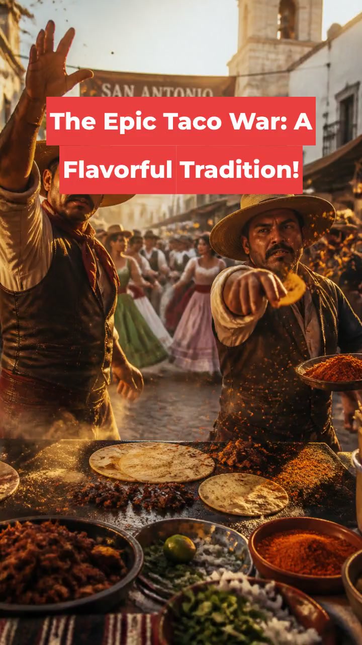 The Epic Taco War: A Flavorful Tradition!