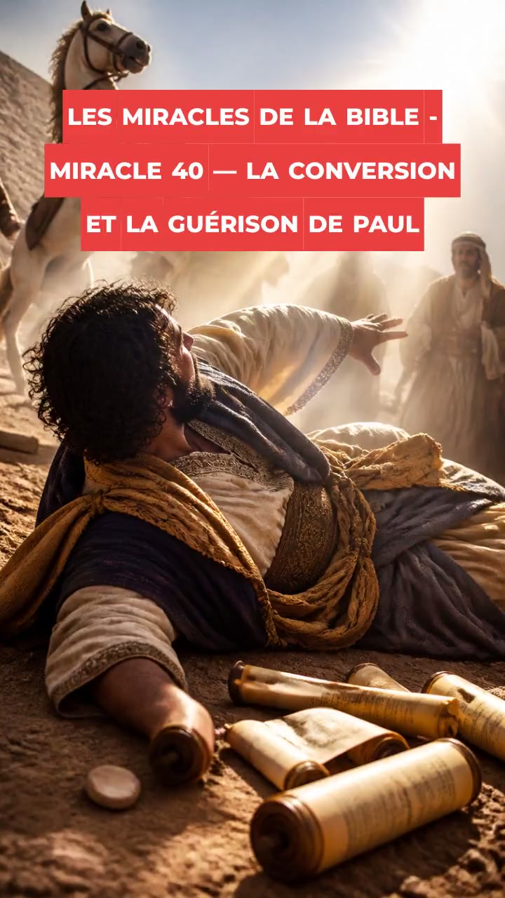 LES MIRACLES DE LA BIBLE - MIRACLE 40 — LA CONVERSION ET LA GUÉRISON DE PAUL