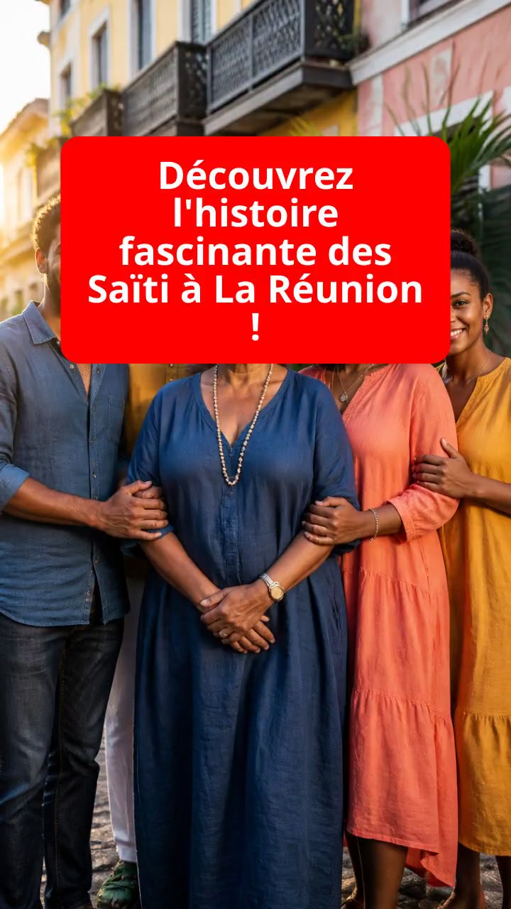 Découvrez l'histoire fascinante des Saïti à La Réunion !