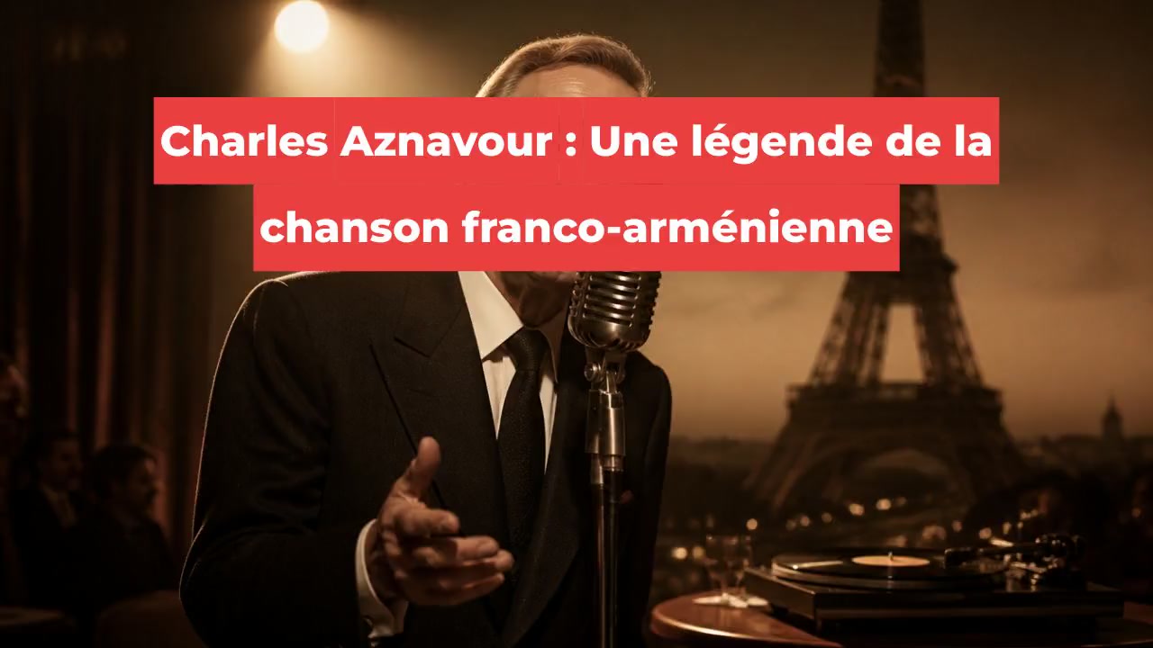 Charles Aznavour : Une légende de la chanson franco-arménienne