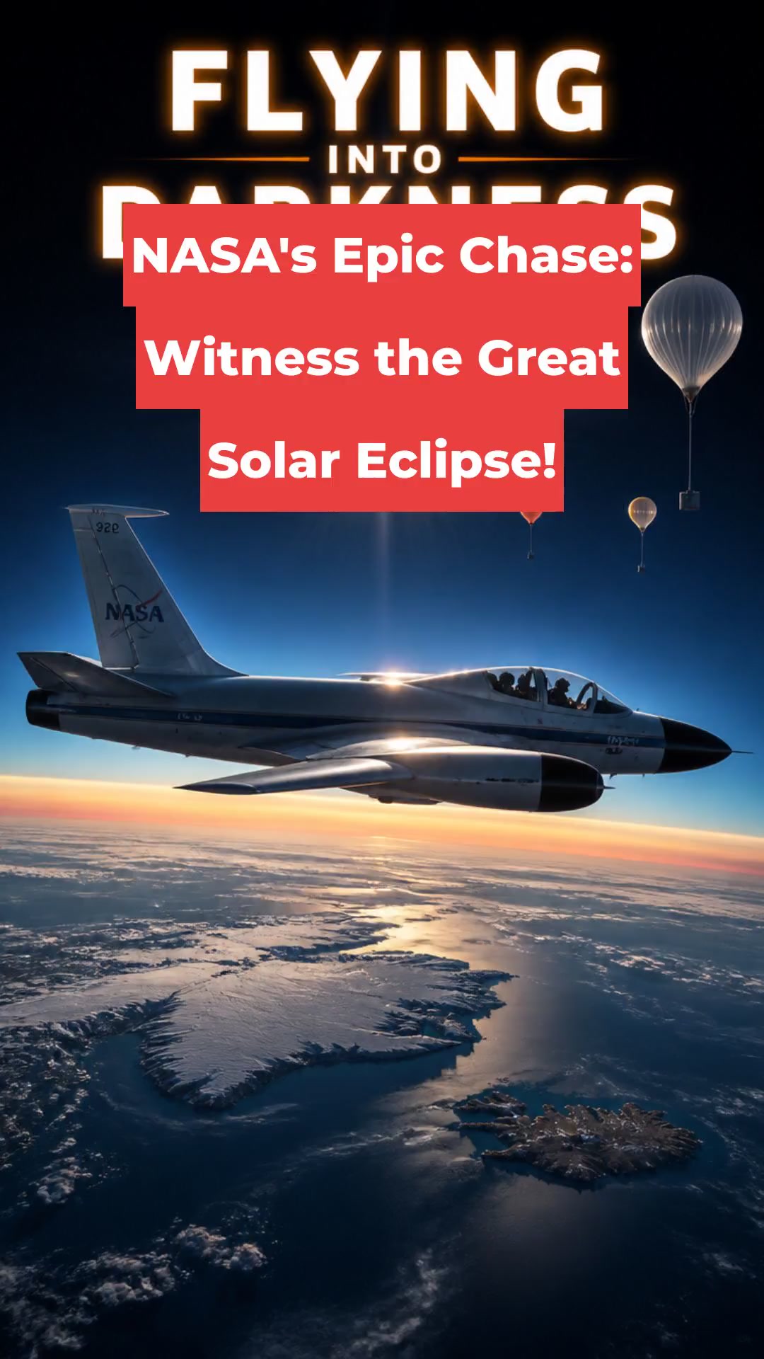 NASA's Epic Chase: Witness the Great Solar Eclipse!