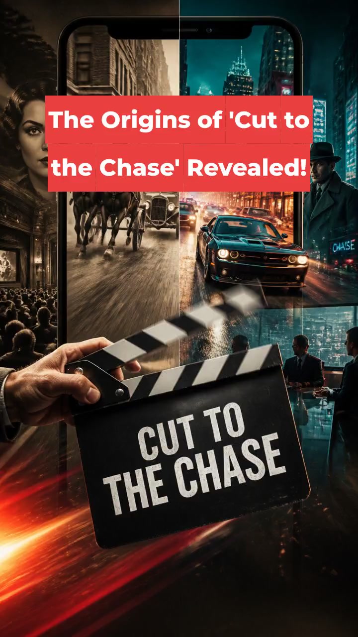 The Origins of 'Cut to the Chase' Revealed!