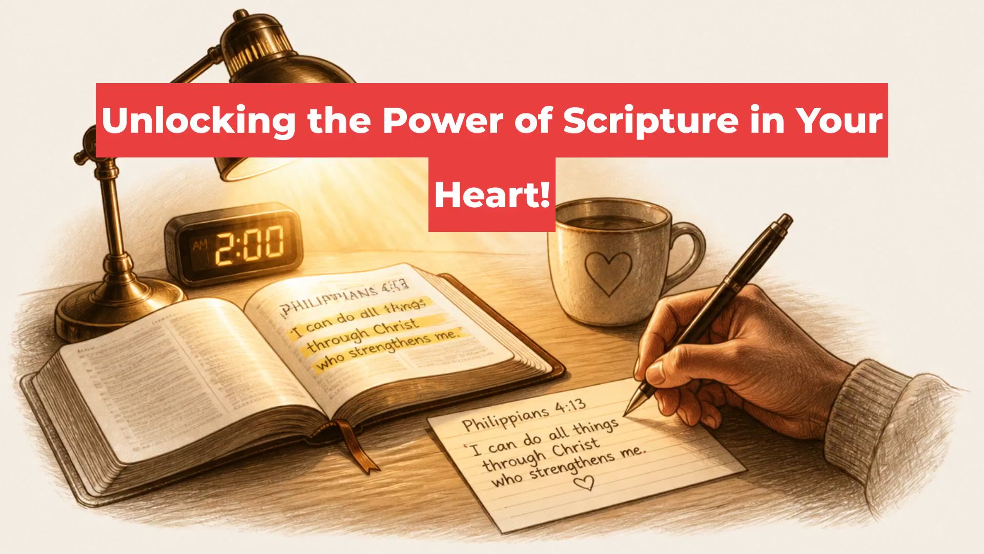 Unlocking the Power of Scripture in Your Heart!