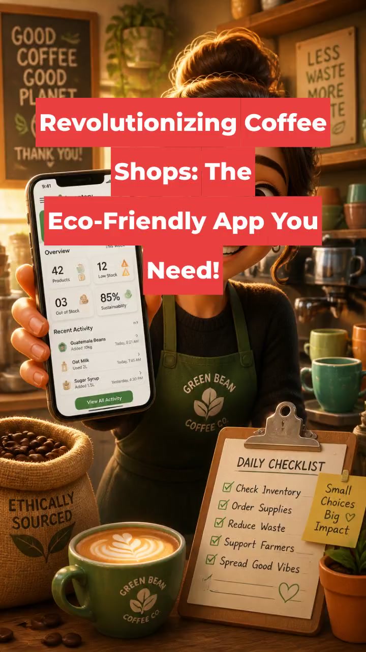 Revolutionizing Coffee Shops: The Eco-Friendly App You Need!