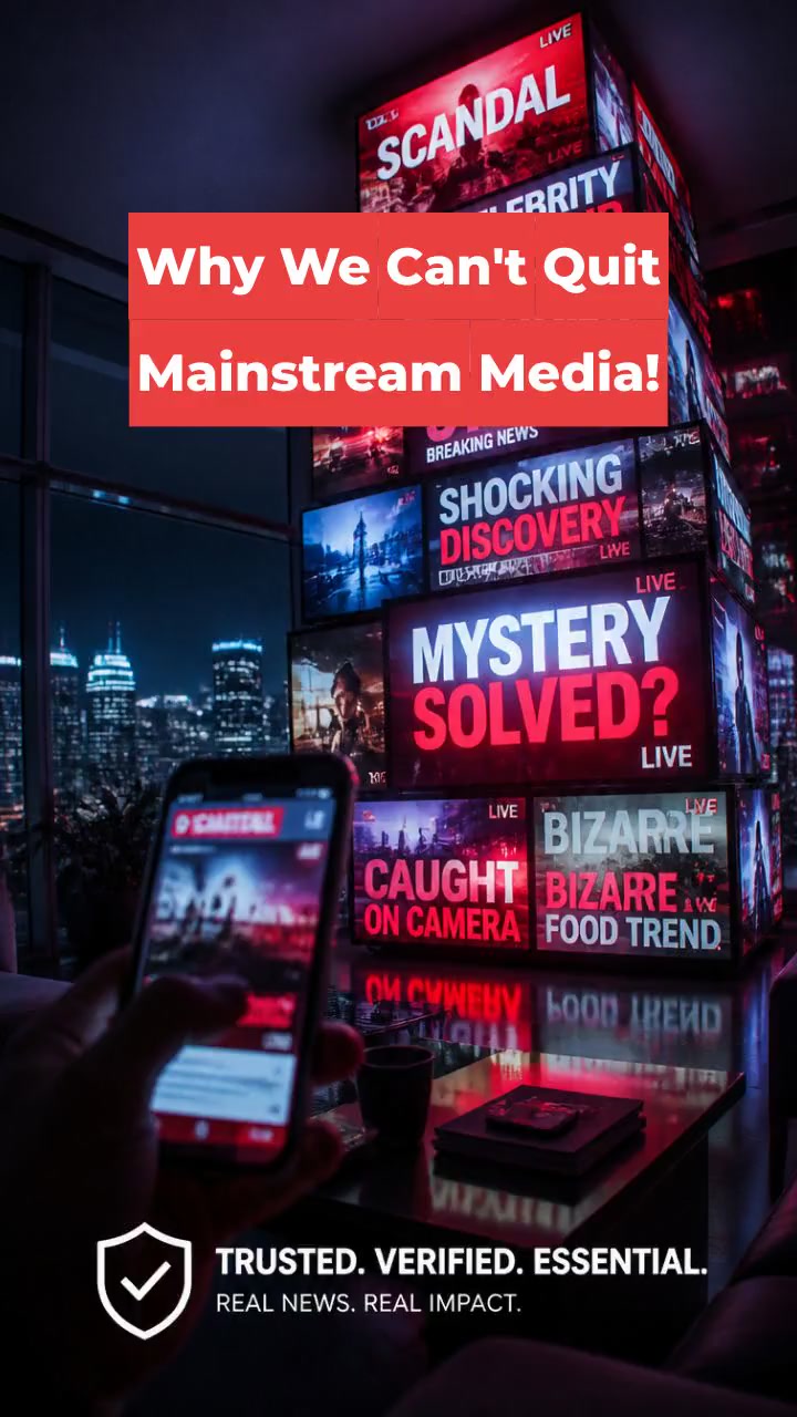 Why We Can't Quit Mainstream Media!