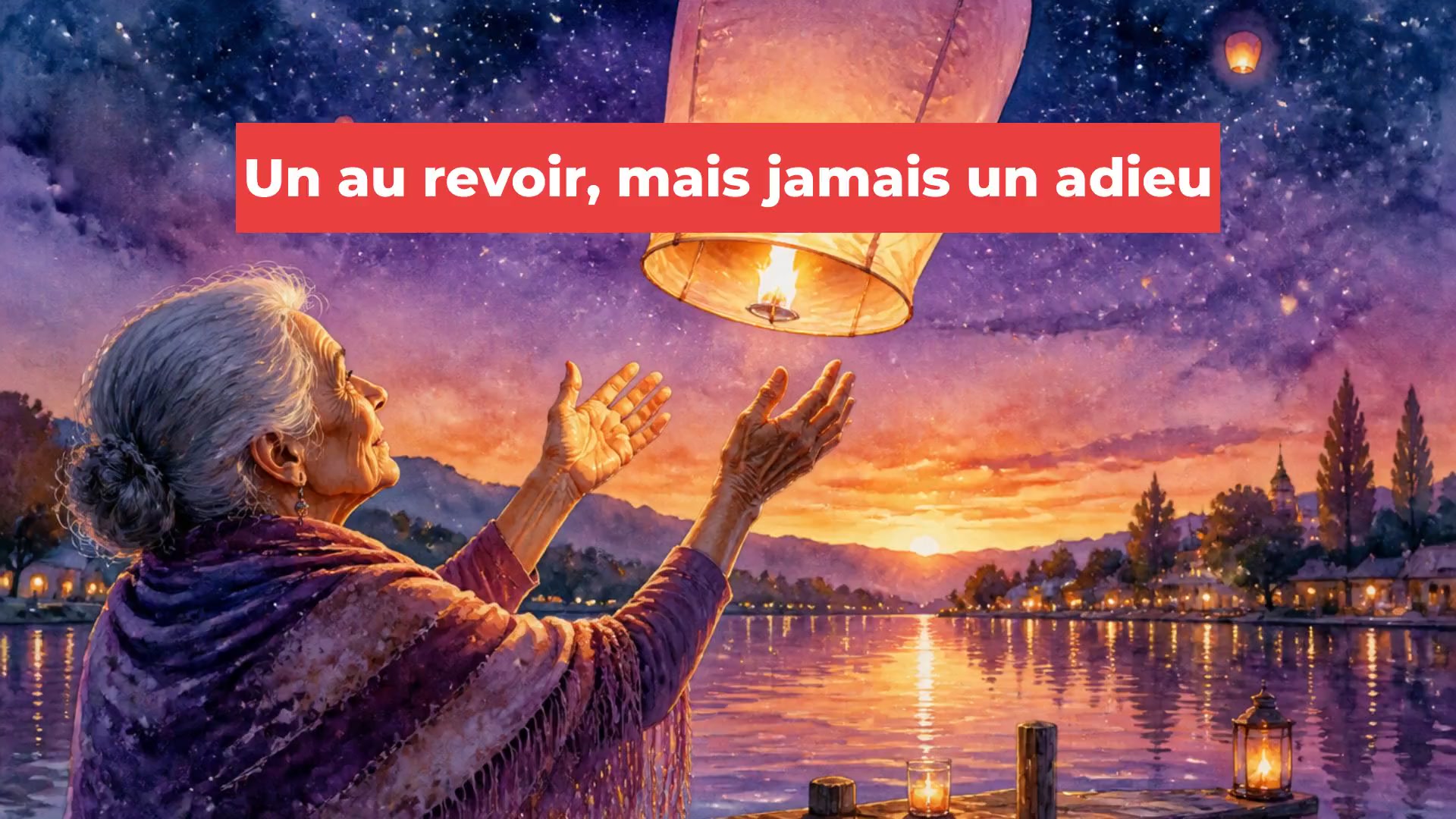 Un au revoir, mais jamais un adieu