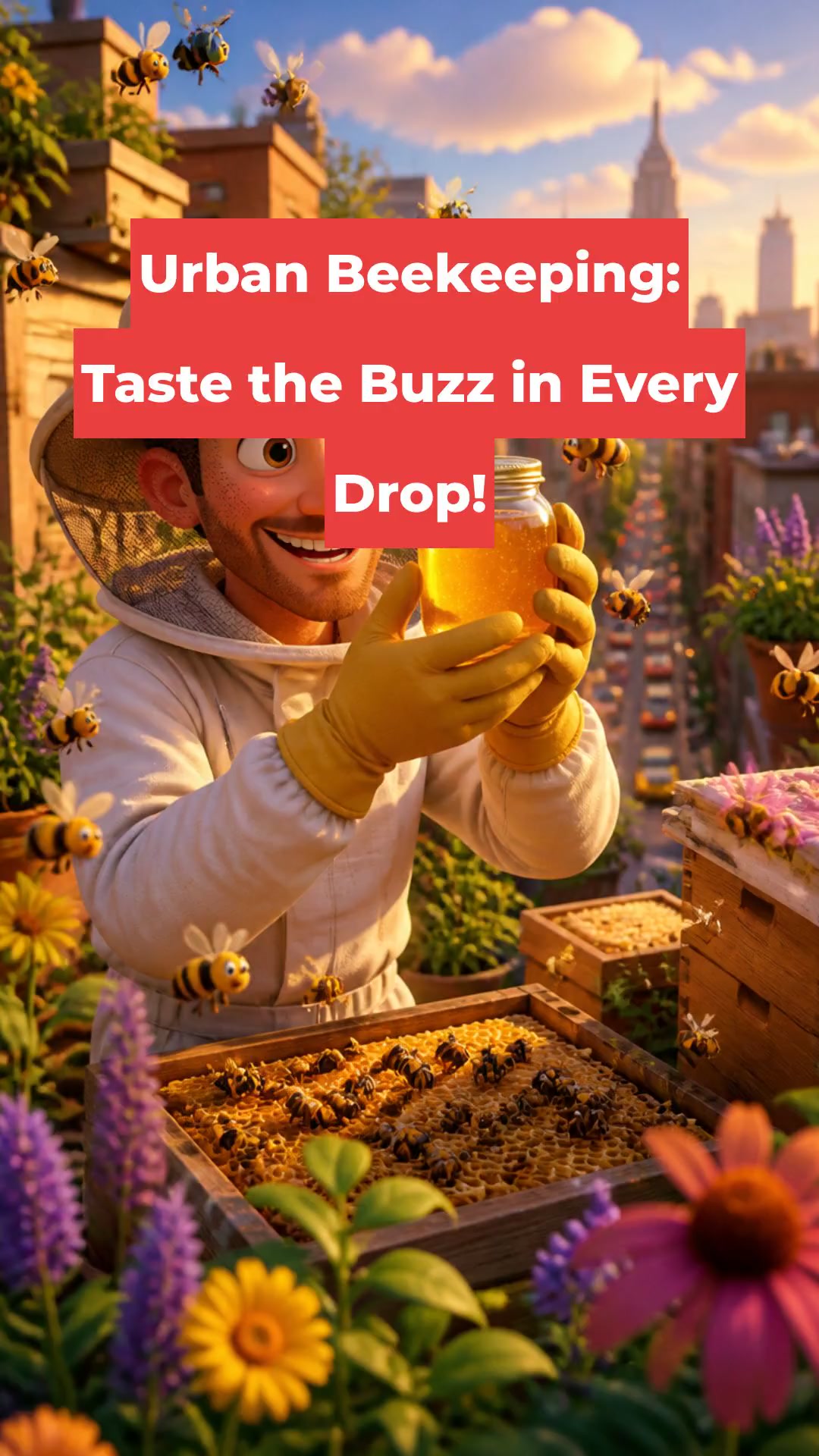 Urban Beekeeping: Taste the Buzz in Every Drop!