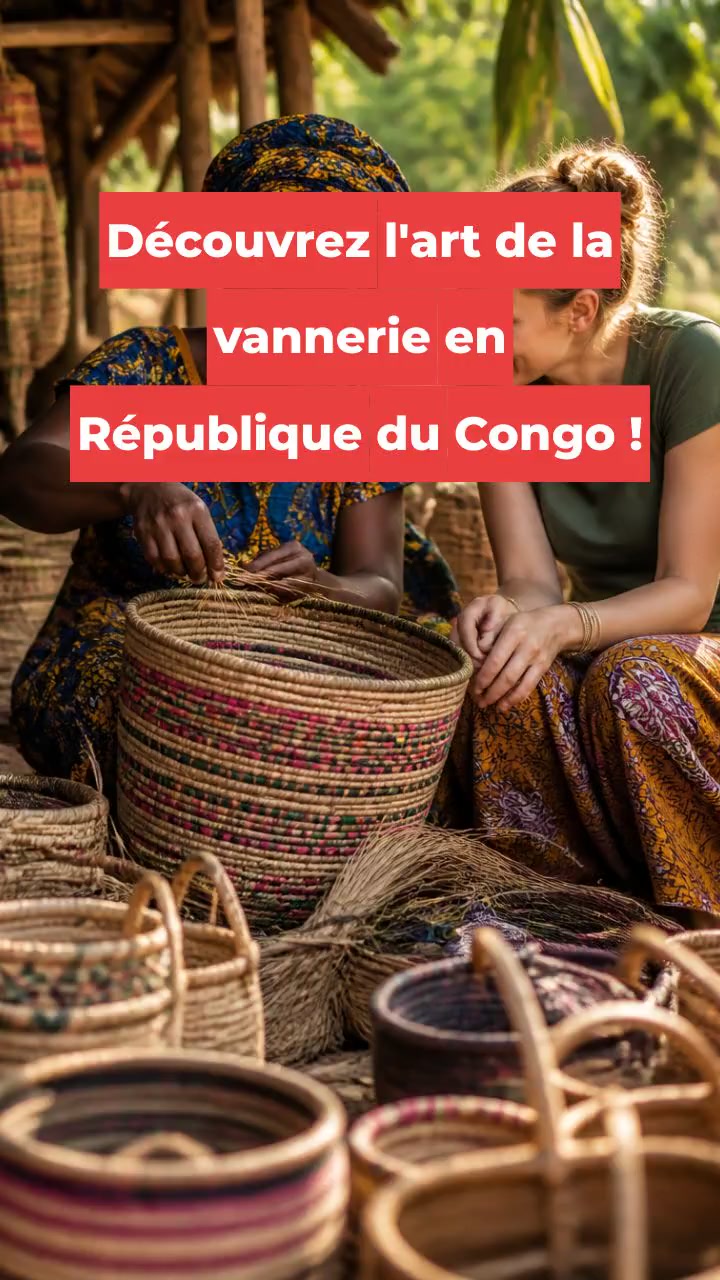 Découvrez l'art de la vannerie en République du Congo !