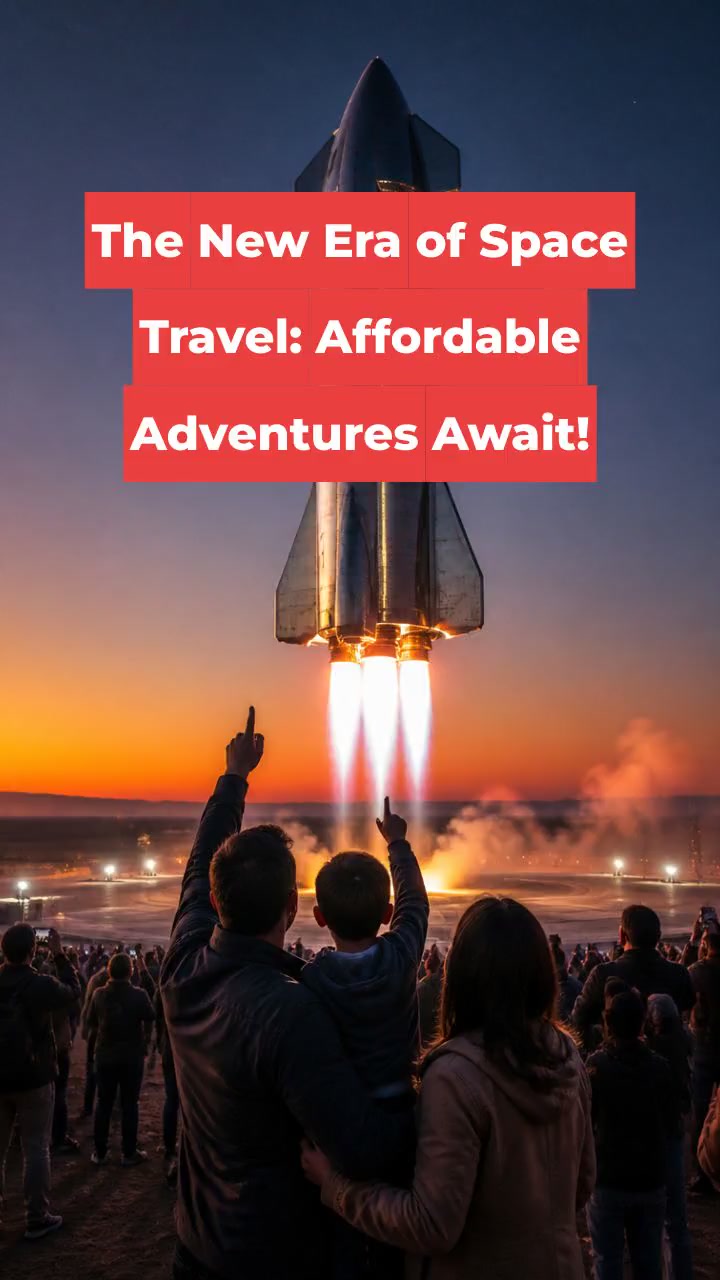 The New Era of Space Travel: Affordable Adventures Await!