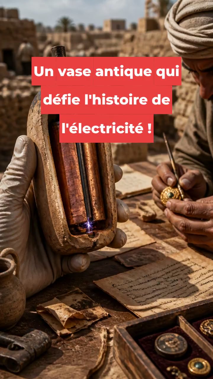 Un vase antique qui défie l'histoire de l'électricité !