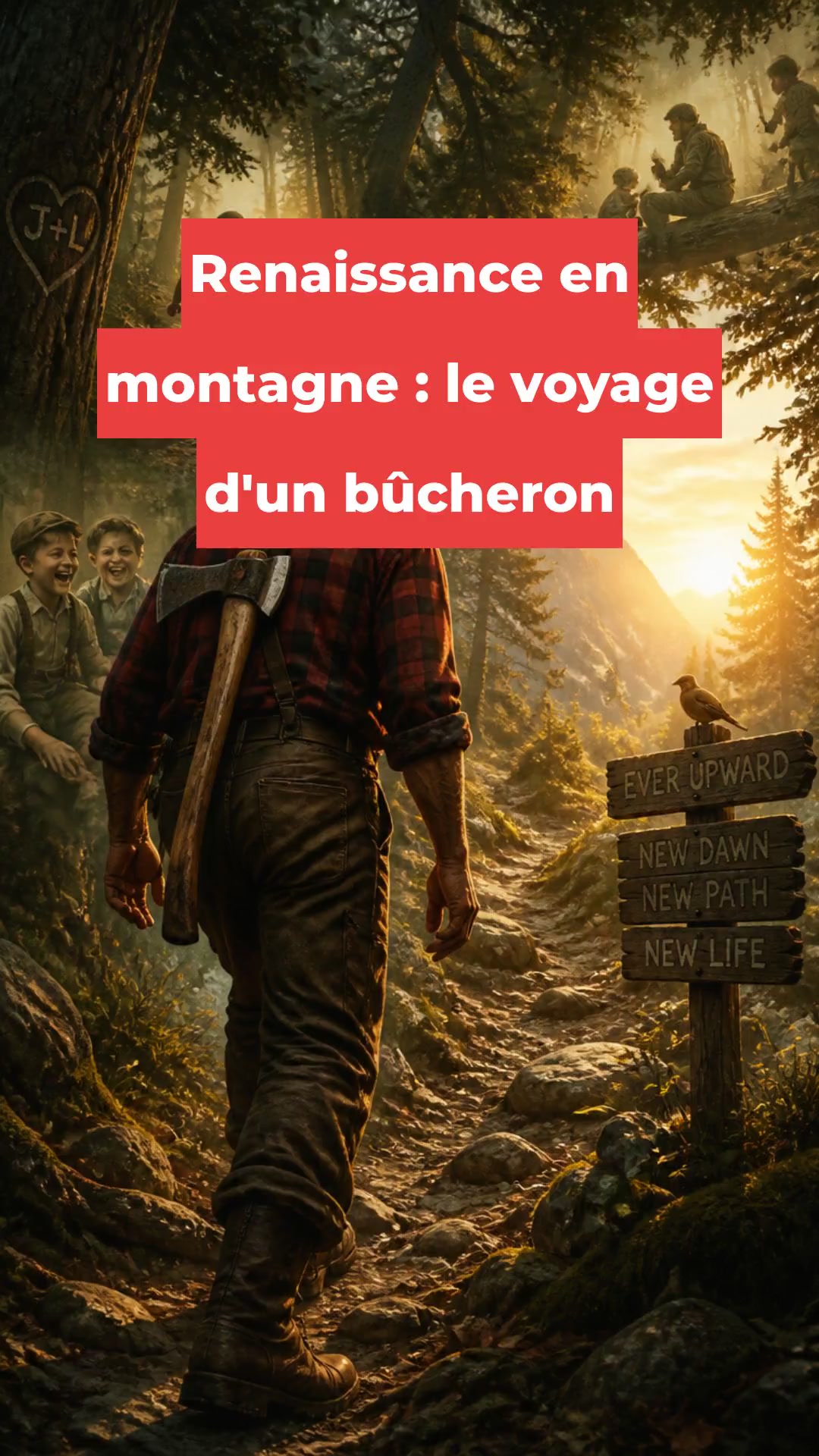 Renaissance en montagne : le voyage d'un bûcheron
