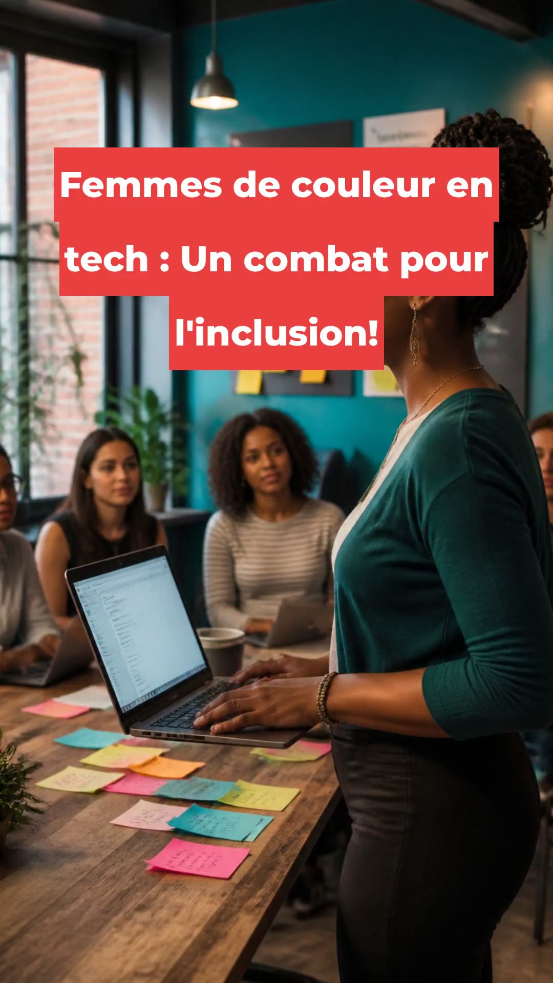 Femmes de couleur en tech : Un combat pour l'inclusion!