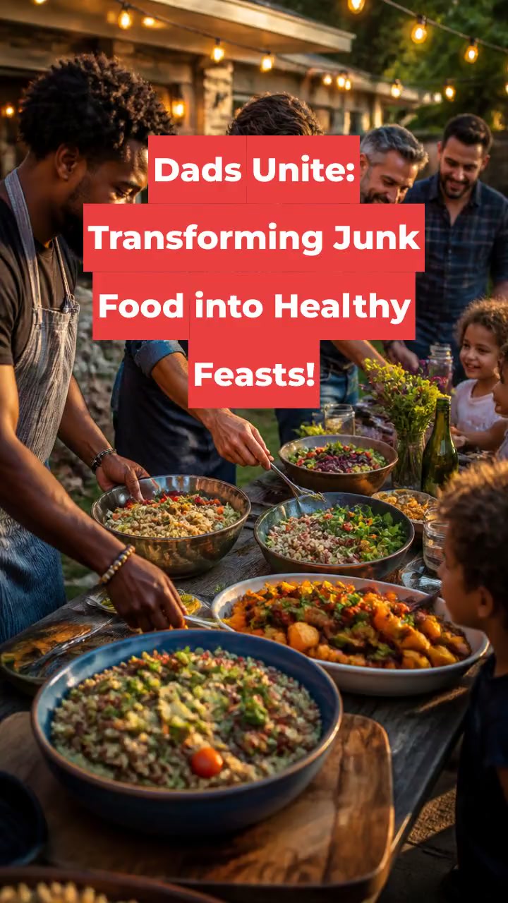 Dads Unite: Transforming Junk Food into Healthy Feasts!