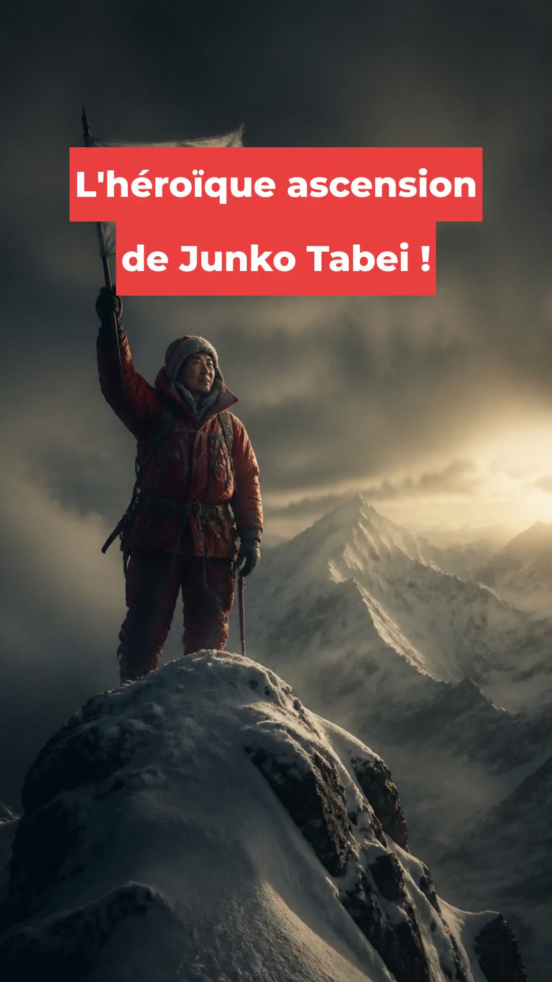 L'héroïque ascension de Junko Tabei !