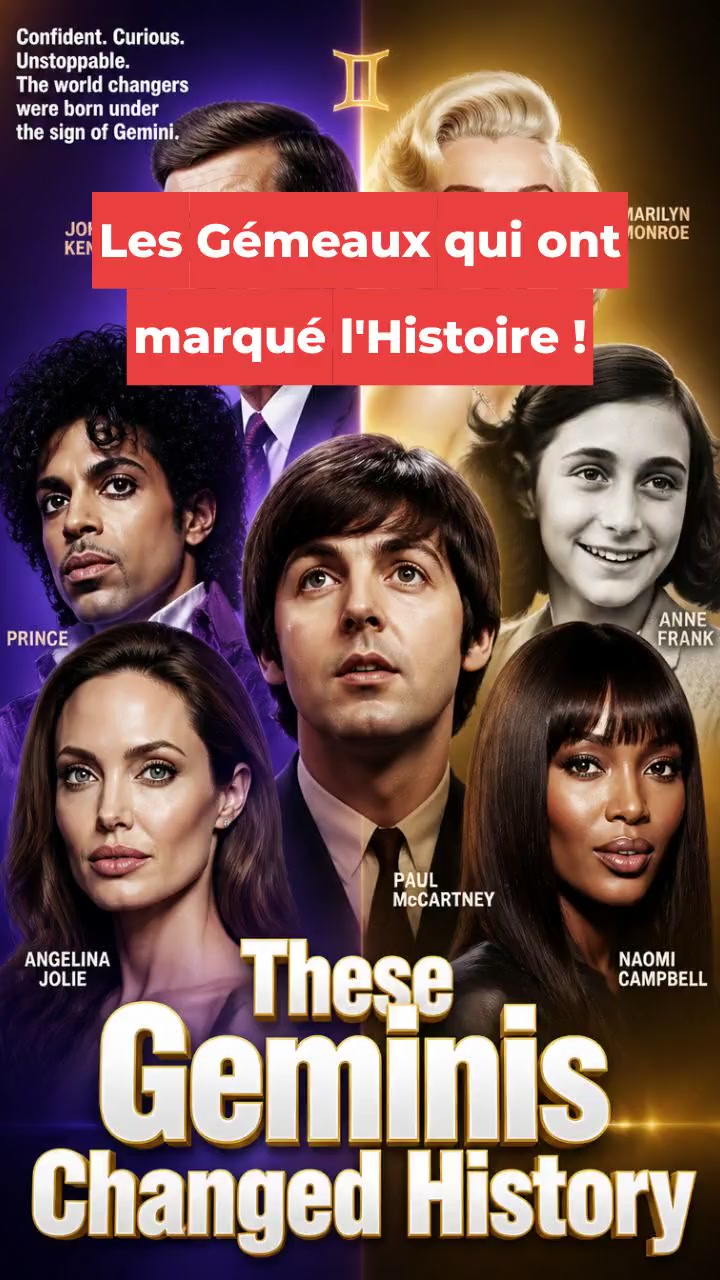 Les Gémeaux qui ont marqué l'Histoire !
