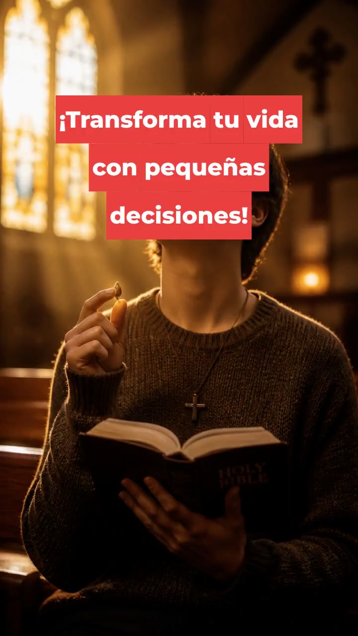¡Transforma tu vida con pequeñas decisiones!